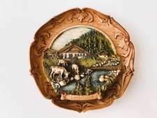 Piatto souvenir resina usato  Viareggio