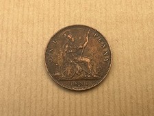 1881 one penny for sale  MANSFIELD