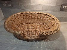Wicker pet basket for sale  CANVEY ISLAND