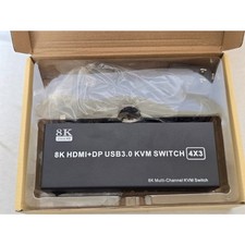Processador Audi-Video 8K Ultra HD HDMI DP USB 3.0 KVM SWITCH sem marca comprar usado  Enviando para Brazil