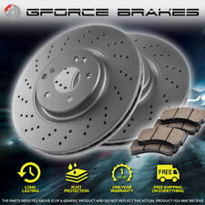 Drilled rotors ceramic for sale  USA