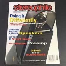 Stereophile magazine august for sale  Mc Afee