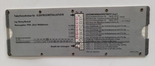 Tabellenschieber elektroinstal gebraucht kaufen Tabellenschieber elektroinstal gebraucht kaufen  Plattenburg