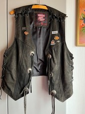 Motorradkutte weste roadwear gebraucht kaufen  Eisenberg, Kerzenheim