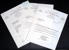 Usado, 1955 Bórax Consolidated Ltd. Cartas de Oferta de Trabalho para Refugiado Polonês da Segunda Guerra Mundial comprar usado  Enviando para Brazil