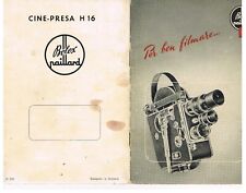 Bolex paillard manuale usato  Martinsicuro