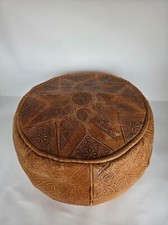 Moroccan leather pouf for sale  Louisville