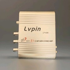 Amplificador estéreo Lepy Lvpin Hi-Fi 2.1 CD.MP3.MP4 (LP-838) TESTADO FUNCIONANDO comprar usado Amplificador estéreo Lepy Lvpin Hi-Fi 2.1 CD.MP3.MP4 (LP-838) TESTADO FUNCIONANDO comprar usado  Enviando para Brazil