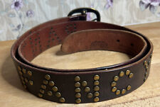 Brown leather belt for sale  CRAWLEY