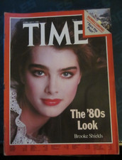 Time Magazine February  1981 The '80s Look Brooke Shields No Label, usado comprar usado  Enviando para Brazil