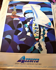 Poster azzurra america usato  Roma