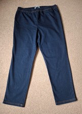 ladies cotton trousers elasticated waist for sale  ANDOVER