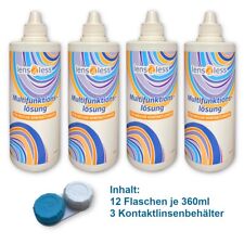 12x360ml lens4less kontaktlins gebraucht kaufen  Kerpen