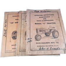 Allis chalmers model for sale  Citrus Heights