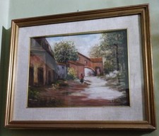 Quadro olio tela usato  Scandicci