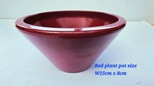 Red plain round for sale  CANNOCK
