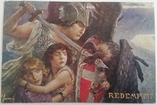 Cartolina redemptio saccaggi usato  Roma