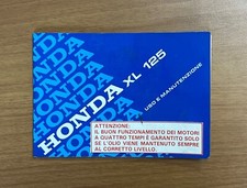 Manuale honda xl125 usato  Chiampo