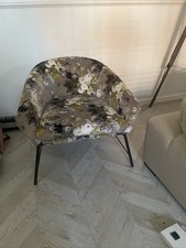 Floral tub chair for sale  BLACKBURN