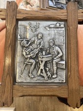 Zinnbild reinzinn wandbild gebraucht kaufen  Hamburg