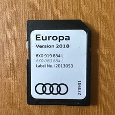 Genuine audi card for sale  BOSTON