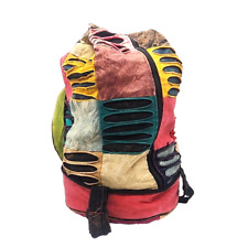 Bolso Mochila Montana Boho Hippie Hobo Colorido Convertible segunda mano  Embacar hacia Argentina