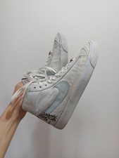 Nike Blazer Mid 77 białe indygo męskie wysokie buty logo trampki US-8 UK-7 EUR-41 na sprzedaż  PL