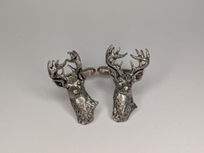 Deer head cufflinks for sale  LEEDS