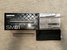 Usado, Microfone Shure SM81 profissional condensador com fio pouco usado comprar usado  Enviando para Brazil