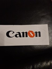 Werbe aufkleber canon gebraucht kaufen  Verden