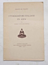 Filippi viaggiatori italiani usato  Vercelli