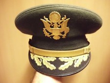 US ARMY FIELD GRADE OFFICER COLONEL VISOR CAP - WOOL & BULLION - SIZE 7 INCHES comprar usado  Enviando para Brazil