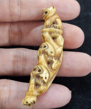 Pingente antigo LP Pan Thai amuleto verdadeiro antigo amuleto bênção família tigre, usado comprar usado  Enviando para Brazil