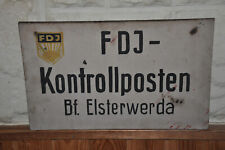 Altes schild ddr gebraucht kaufen  Limbach-Oberfrohna