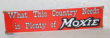 Moxie soda porcelain for sale  Waynesville