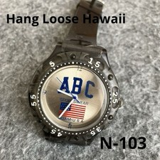 Relógio masculino Hang Loose Hawaii N-103 analógico mecânico (automático) vintage 199705546 comprar usado  Enviando para Brazil