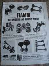 Fiamm automotive marine for sale  BRISTOL