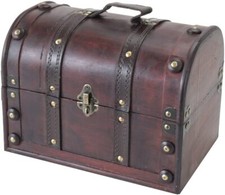 Hmf schatztruhe holz gebraucht kaufen  Birkenfeld