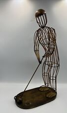 Metal wire golfer for sale  PRESTON