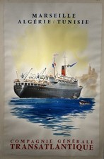Affiche cie générale d'occasion  Marseille I