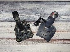 Lote de joystick para jogos Logitech Attack 3 e Wingman Extreme 4 botões PC Flight Stick comprar usado  Enviando para Brazil