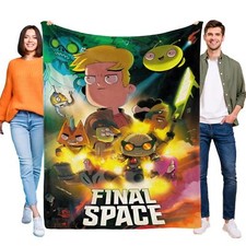 Cobertor de flanela super macio Final Space para sofá-cama presentes para todas as estações comprar usado  Enviando para Brazil