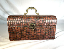 Faux crocodile leather for sale  Spring Grove