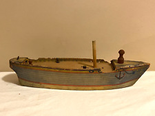 Barco de brinquedo de madeira antigo Bliss or Reed 1800 brinquedo vintage ag-67 comprar usado  Enviando para Brazil
