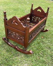 Vintage wooden mahogany for sale  Bamberg