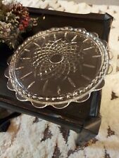 round crystal lead platter for sale  Kalamazoo