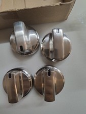 Pacote com 4 botões de fogão a gás de aço inoxidável WB03x24818 substituição para GE comprar usado  Enviando para Brazil