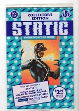 Estático # 1 - 35 (DC/Milestone (1993) NÃO LIDO, ensacado/embarcado * singles U-PICK, usado comprar usado  Enviando para Brazil