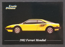 Ferrari Mondial 1982 1992 Exotic Dream Car #27 (nuevo) segunda mano  Embacar hacia Argentina