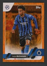 2023 TAJON BUCHANAN 14/25 TOPPS UEFA CHAMPIONS LEAGUE JADE LARANJA, usado comprar usado  Enviando para Brazil